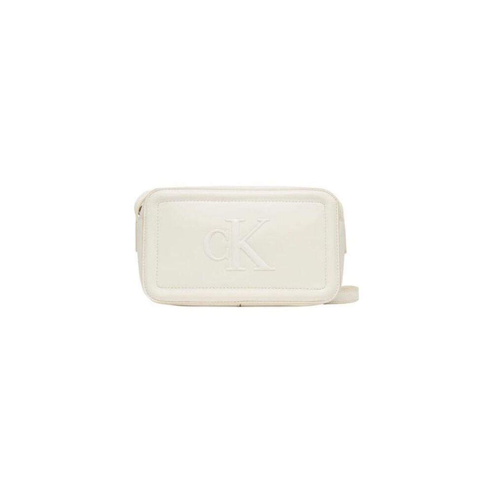 Calvin Klein White Polyethylene Women's Handbag